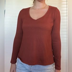 Long sleeve plush shirt American Eagle
